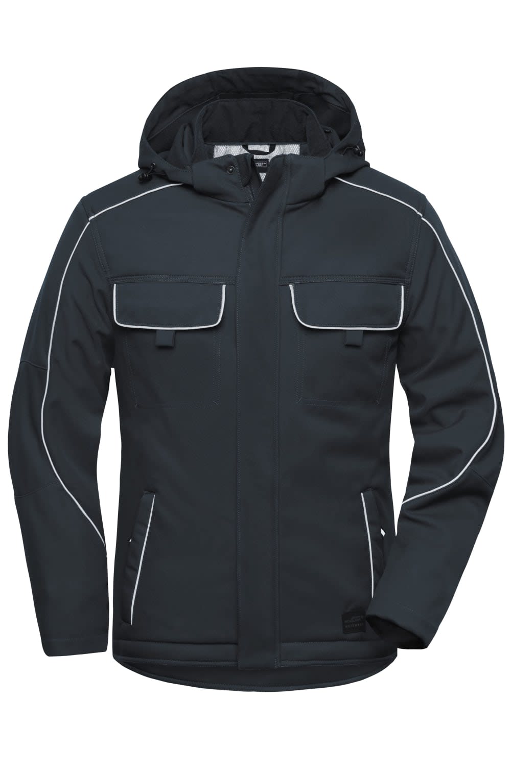 Workwear Softshell Padded Jacket - Solid -