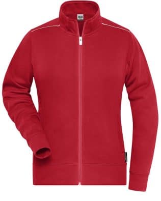 James & Nicholson Ladies’ Workwear Sweat-Jacket – Solid – C3-JN893