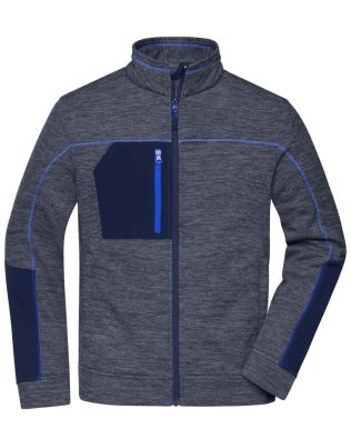 James & Nicholson Men’s Structure Fleece Jacket C3-JN1818