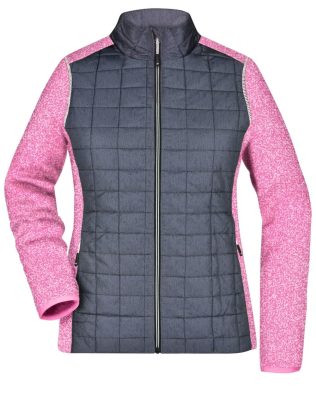 James & Nicholson Ladies’ Knitted Hybrid Jacket C3-JN741
