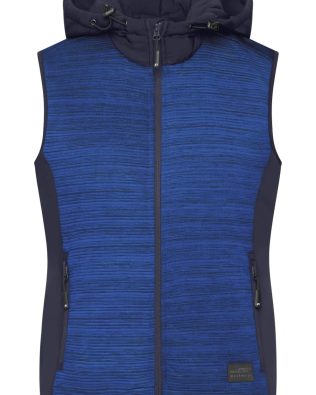 James & Nicholson Ladies’ Padded Hybrid Vest C3-JN1847