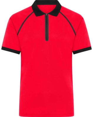 James & Nicholson Men’s Zip-Polo C3-JN1308