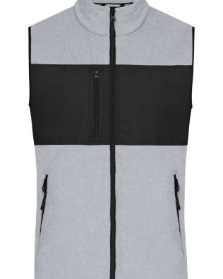 James & Nicholson Men’s Fleece Vest C3-JN1310