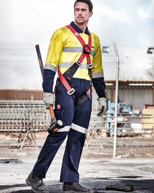 Custom Syzmik Mens Rugged Cooling Taped Overall FA-ZC804