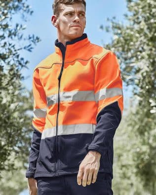 Custom Syzmik Unisex Hi Vis Softshell Jacket FA-ZJ353