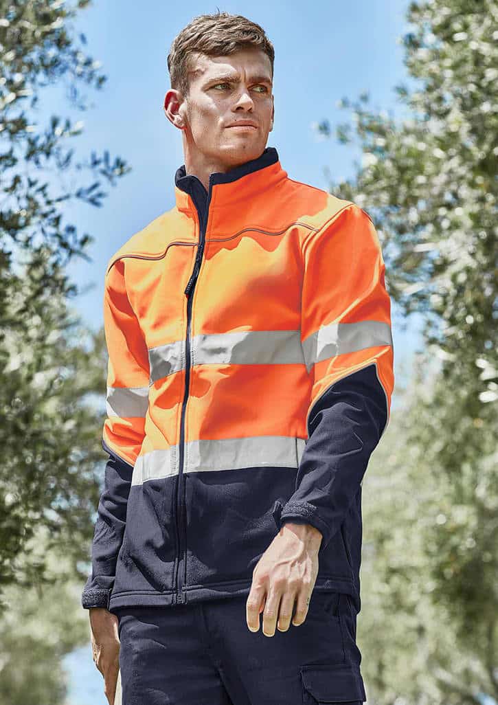 Unisex Hi Vis Softshell Jacket