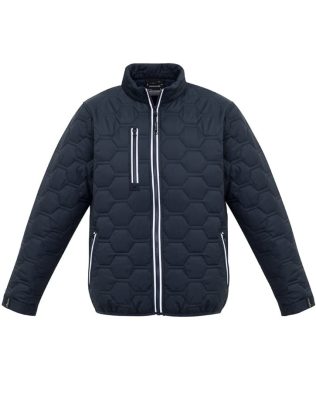 Custom Syzmik Unisex Hexagonal Puffer Jacket FA-ZJ420
