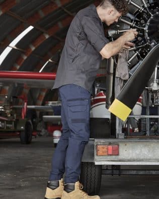 Custom Syzmik Mens Streetworx Heritage Pant – Cuffed FA-ZP420