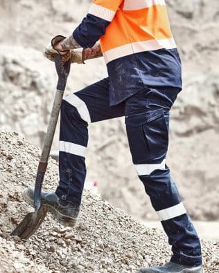 Custom Syzmik Mens Essential Stretch Taped Cargo Pant FA-ZP923