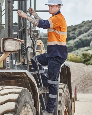 Custom Syzmik Mens Rugged Cooling Stretch Taped Pant FA-ZP924