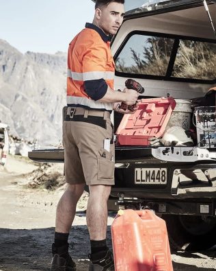 Custom Syzmik Mens Streetworx Tough Short FA-ZS550