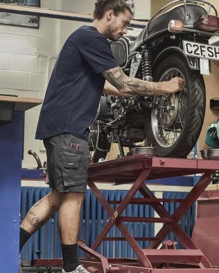 Custom Syzmik Mens Rugged Cooling Stretch Short FA-ZS605