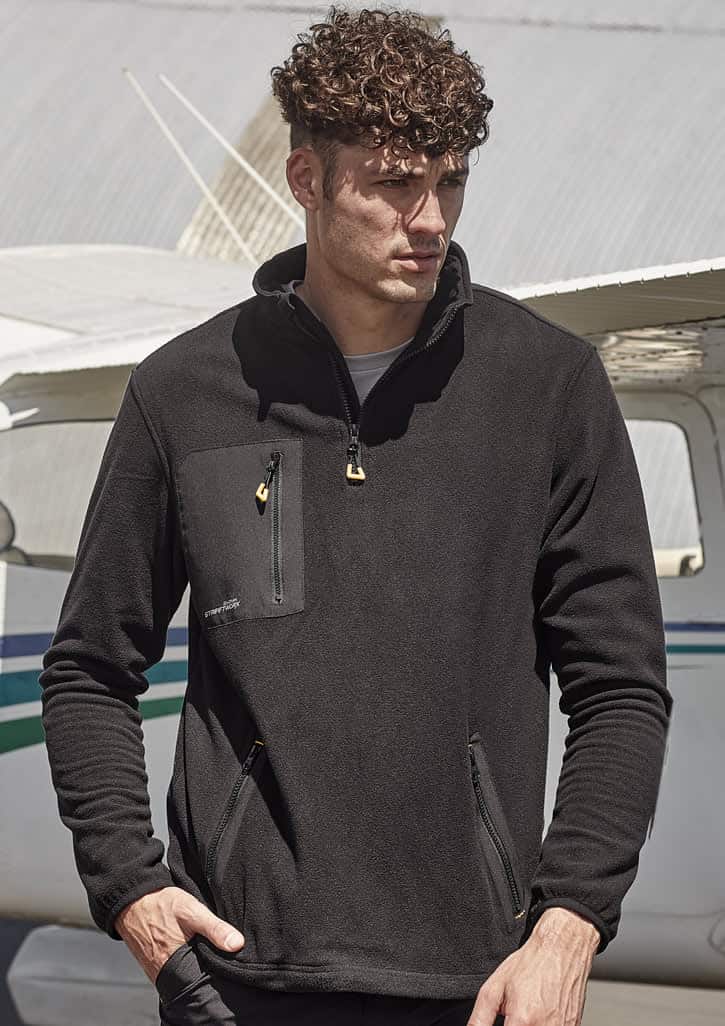 Unisex Streetworx Lightweight 1/4 Zip Polar Fleece FA-ZT210
