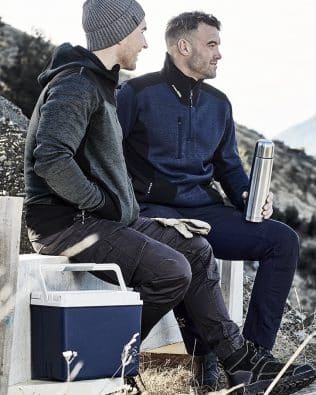 Custom Syzmik Unisex Streetworx Reinforced Knit Hoodie FA-ZT360