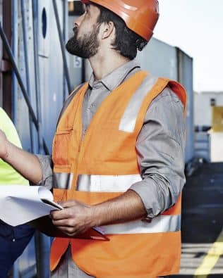 Custom Syzmik Unisex Hi Vis Zip Vest FA-ZV998