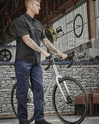 Custom Syzmik Mens Midweight Drill Cargo Pant (Regular) FA-ZW001