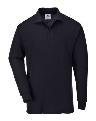 Custom Portwest Long Sleeved Polo Shirt