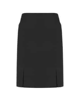 Custom Biz Corporates Womens Siena Front Pleat Detail Straight Skirt FA-20720