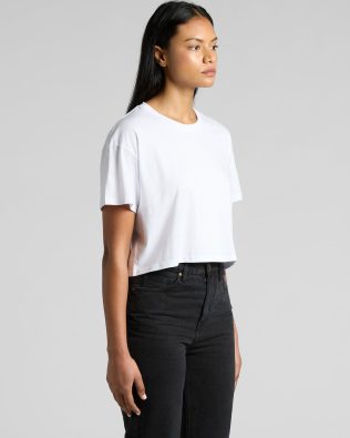 Custom AS Colour Wo’s Classic Crop Tee AS-4072