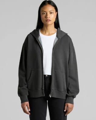 Custom AS Colour Wo’s Relax Faded Zip Hood AS-4170
