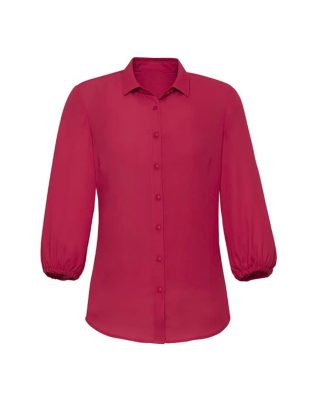 Custom Biz Corporates Womens Lucy 3/4 Sleeve Blouse FA-RB965LT