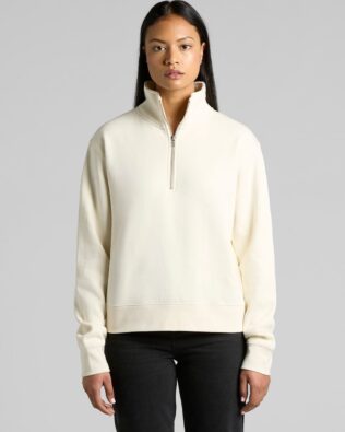 Custom AS Colour Wo’s Stencil Half Zip Crew AS-4125