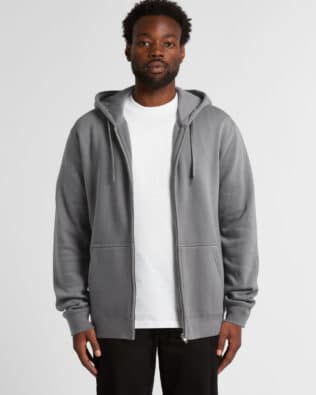 Custom AS Colour Stencil Zip Hood AS-5104