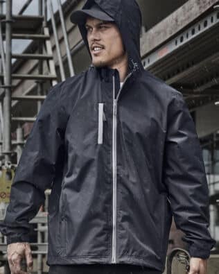 Custom Syzmik Unisex Super Light Packable Rain Jacket FA-ZJ260