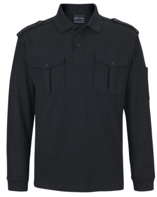 JB’s L/S 250 Epaulette Polo JB-210EL
