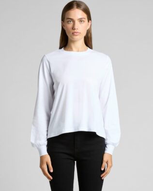 Custom AS Colour Wo’s Soft L/S Tee AS-4078S