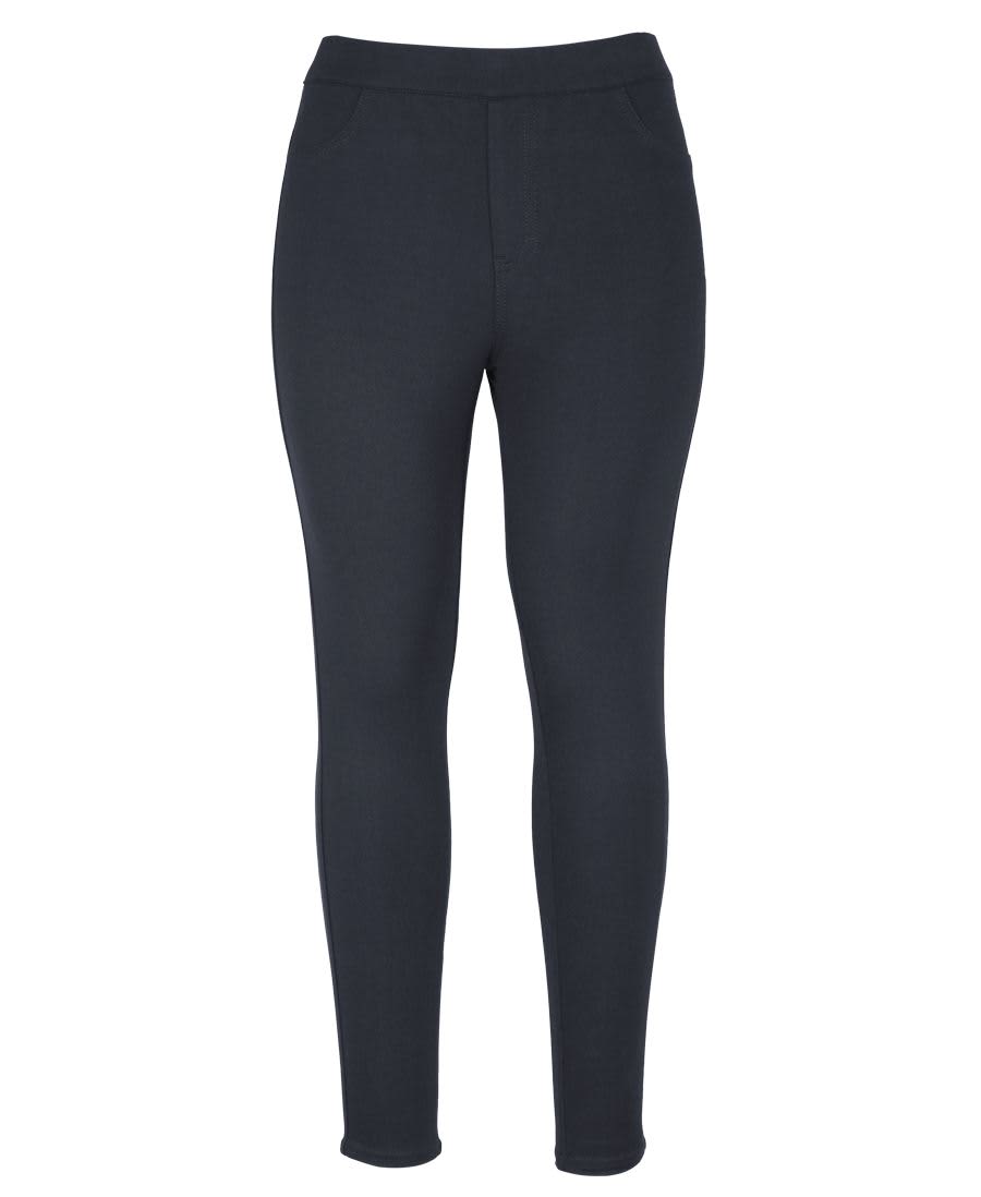 JB's LADIES STRETCH JEGGING BLACK -