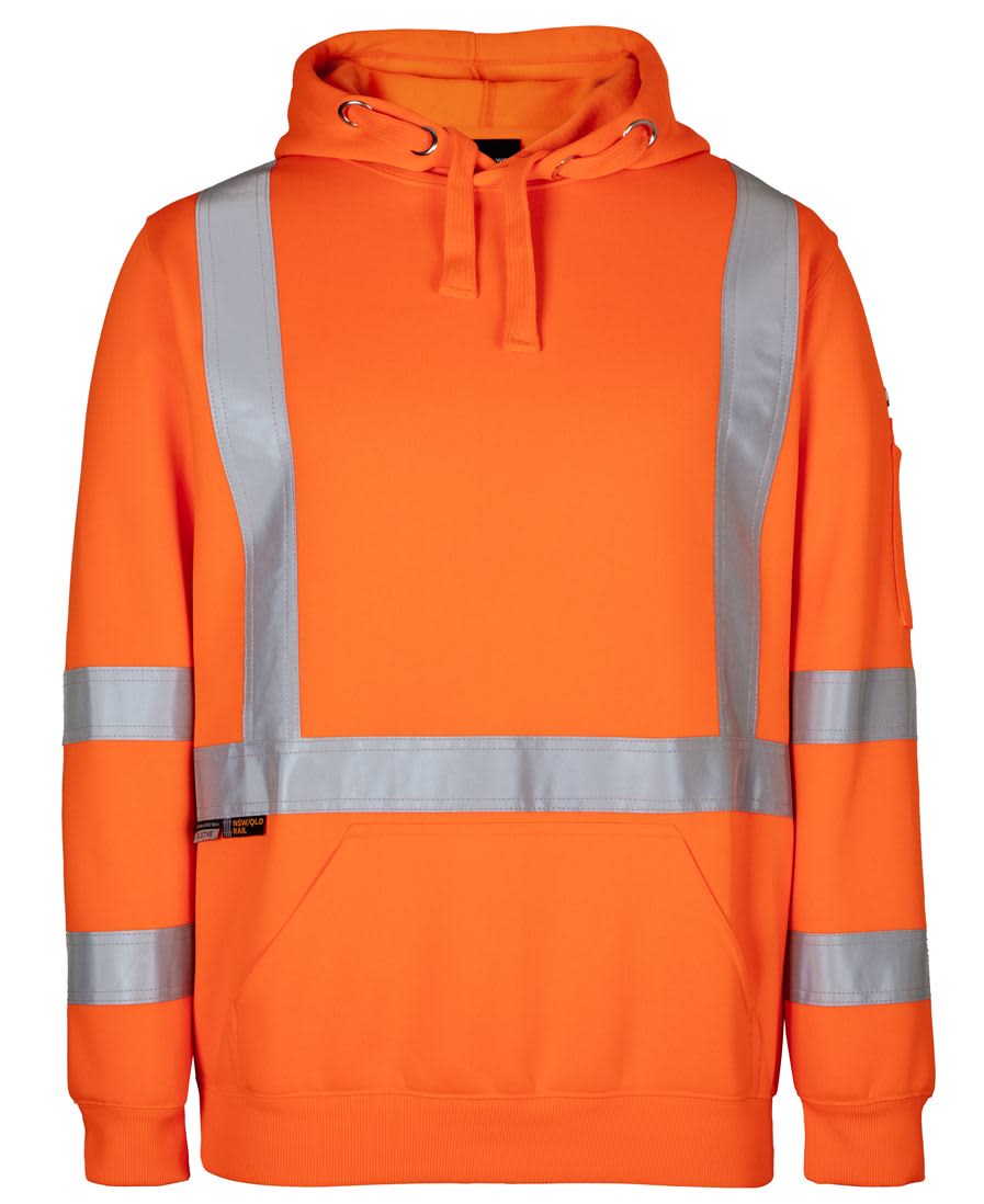 JB's NSW/QLD RAIL (D+N) X-BACK HOODIE ORANGE -