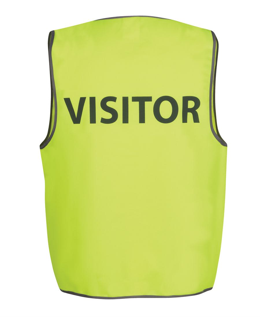 JB's HV SAFETY VEST PRINT VISITOR