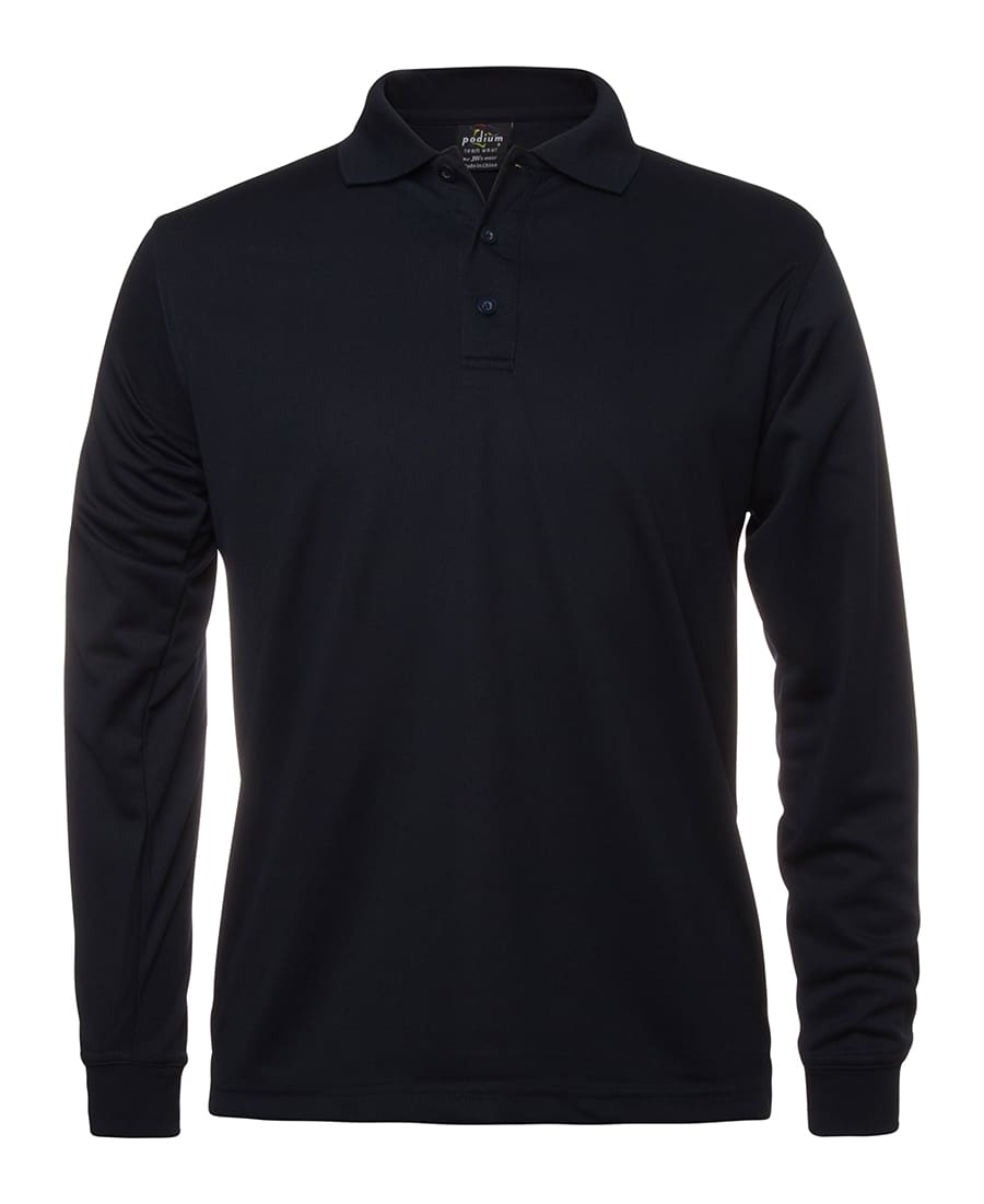 Podium L/S Poly Polo